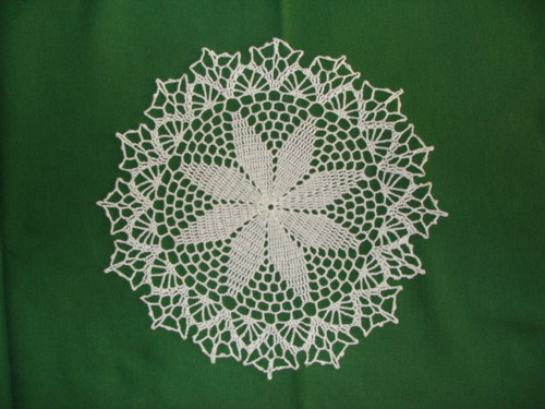 Háčkovaná dečka 30 cm — foto 1
