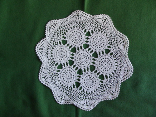 Háčkovaná dečka 27 cm — foto 1