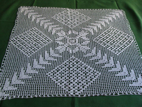 Háčkovaná dečka 58x58 cm — foto 1