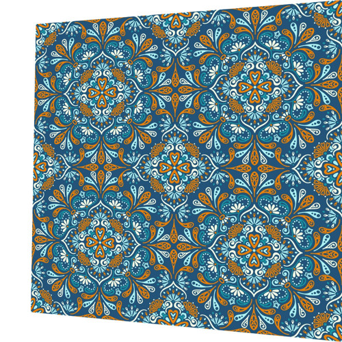 Bavlněná látka - panel 15 x 15 cm