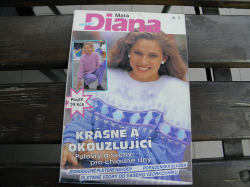 Malá Diana - pletení — foto 1
