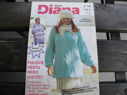 Malá Diana - pletení — foto 1