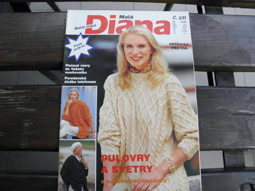 Malá Diana - pletení — foto 1