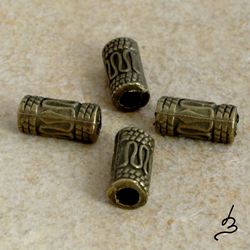 Váleček-korálek 10x5 mm SZ - 2 ks