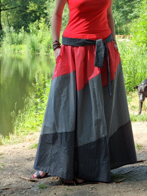 Tříbarevná maxi — foto 1