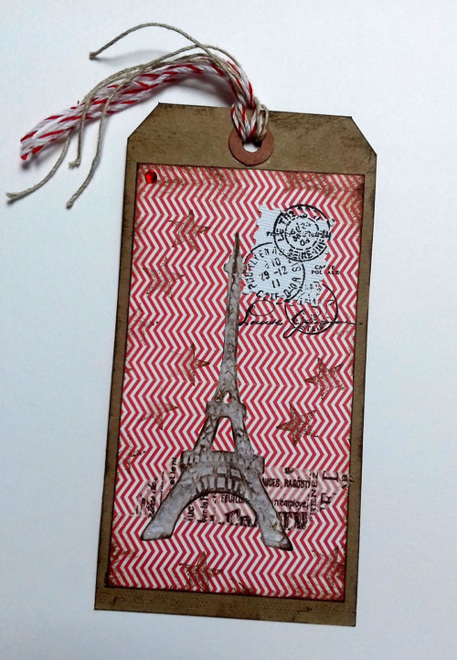 Cik cak....rouge Eiffel