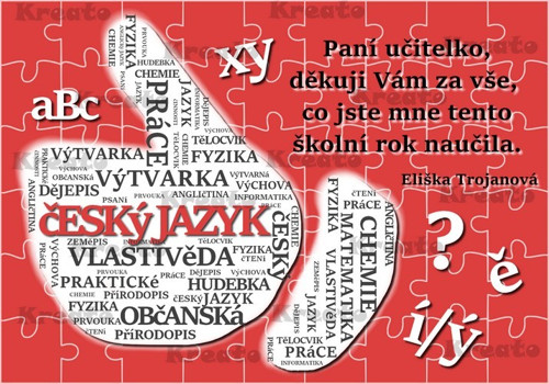Poděkování paní učitelce - No.45