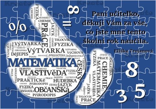 Poděkování paní učitelce - No.46