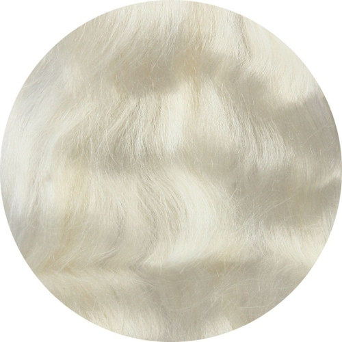 Tussah Silk - nažloutlý, hedvábí 100%, 10 g,