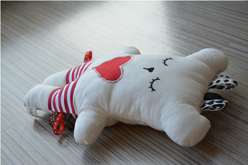 Wide Bubu Bear red shorts II. — foto 1