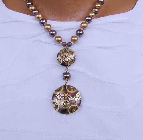Perly a cloisonné — foto 1