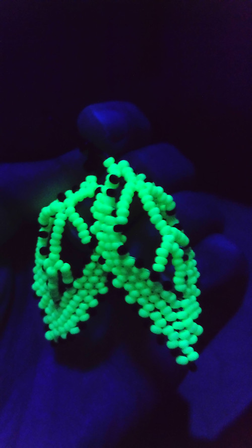 Náušnice UV Green Leaf — foto 1