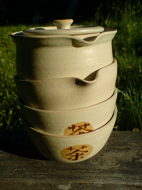 Set gaiwan se znakem čaje — foto 1