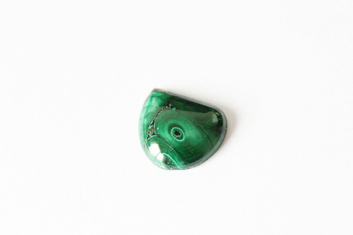 Achát - kabošon - 19x20 mm — foto 1