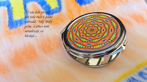 Zrcátko - Mandala Pouštní růže — foto 1