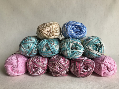 SLEVA - Příze Camilla natural multicolor — foto 1