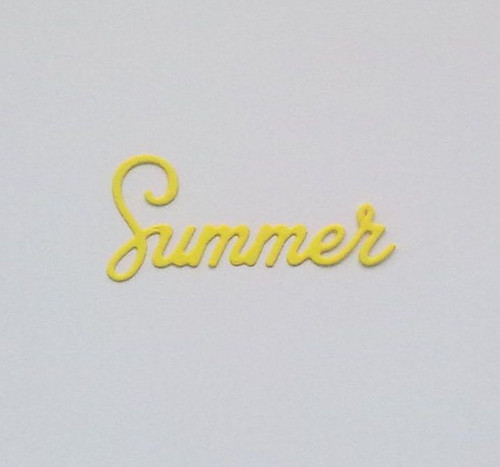 Nápis - Summer - léto