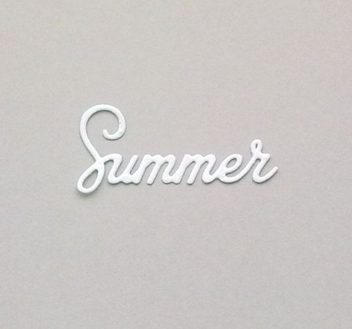 Nápis - Summer - léto - barva dle přání