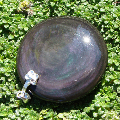 Sametový duhový obsidián — foto 1