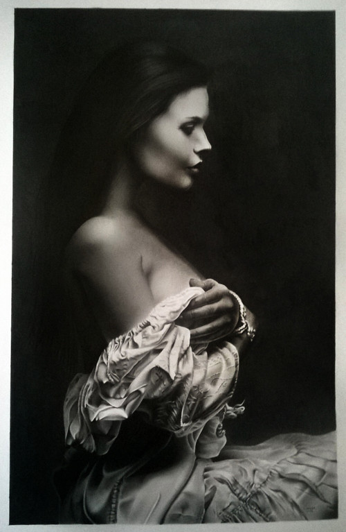 Pencil drawing 50x70cm — foto 1