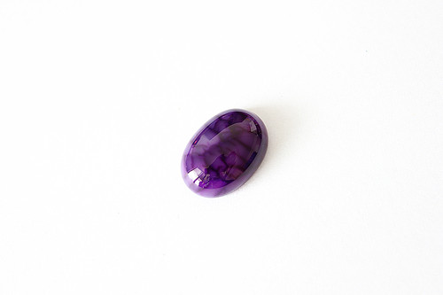 Dračí achát - kabošon - 13x18 mm — foto 1