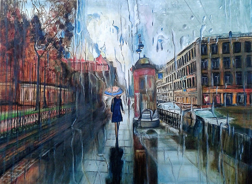 Za sklem 50x40cm — foto 1