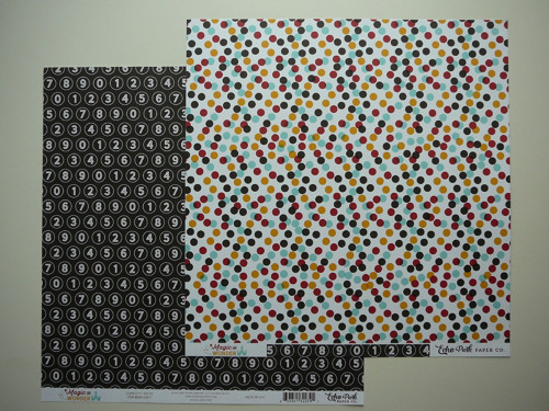 Oboustranná čtvrtka 30,5 x 30,5 cm