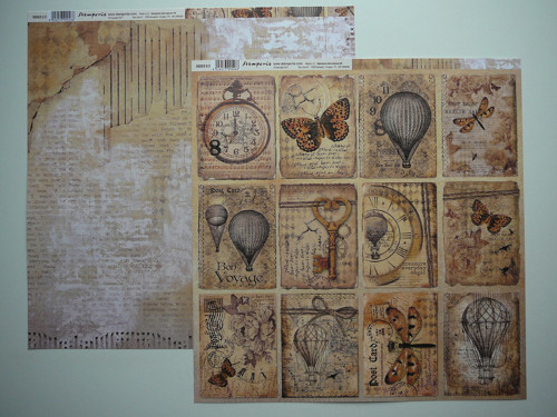 Oboustranná čtvrtka 30,5 x 30,5 cm — foto 1