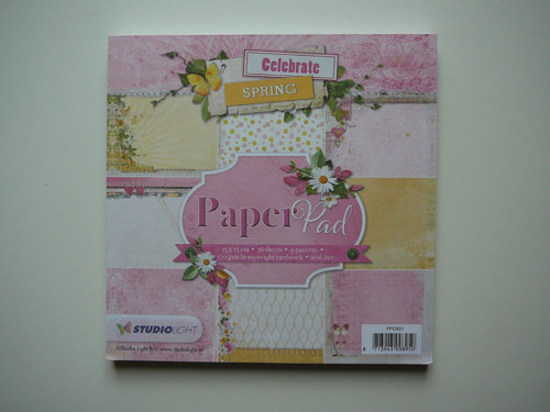 Sada papírů 15x15 cm, 36 ks