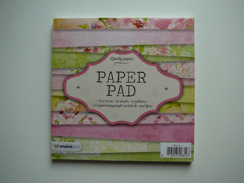 Sada papírů 15x15 cm, 36 ks