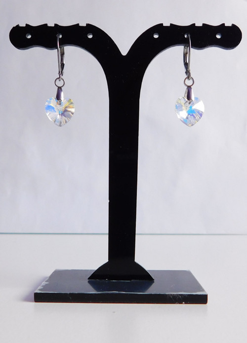 Náušnice SWAROVSKI ELEMENTS chirurgická ocel — foto 1