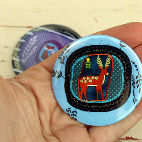 MAGNETEK VELKÝ 6 cm indiánský