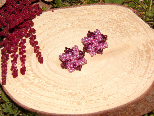 Větrníčky - Růžovo - purpurové