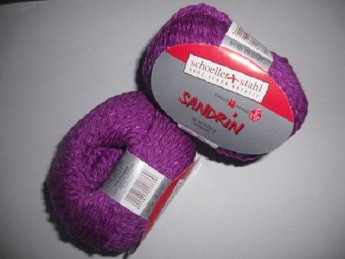 Sandrin (Schoeller) - fialová 90 m/50 g
