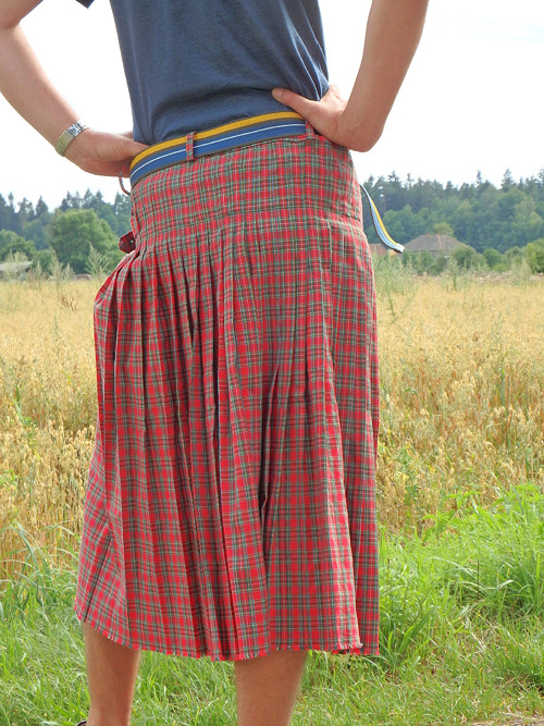 Pánský bavlněný kilt — foto 1