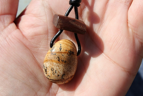 Náhrdelník S Jaspisem Obrázkovým :) — foto 1
