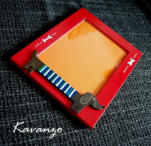 Rámeček s jezevčíkem — foto 1