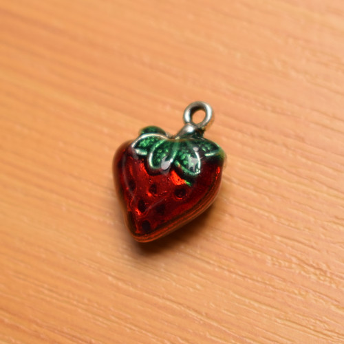 Jahoda - smalt - 20mm x 14mm