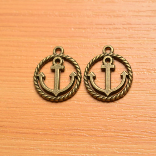 Kotva - bronz - 18mm x 15mm