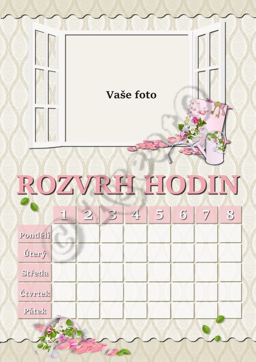 Rozvrh hodin - No.5 — foto 1
