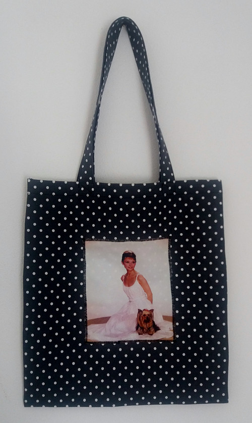 Puntíkatá taška AUDREY HEPBURN — foto 1