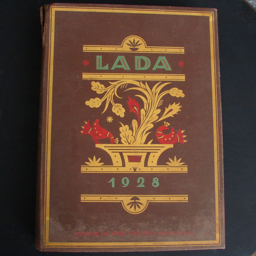 Lada-týdeník inteligentních žen, módní svět, 1928