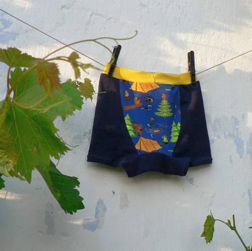 Boxerky medvěd ve stanu vel.104 — foto 1