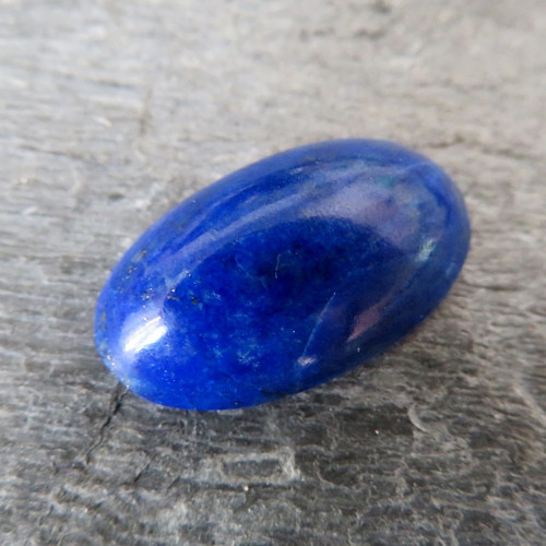 Lapis lazuli Extra, přírodní, kabošon č.1 — foto 1