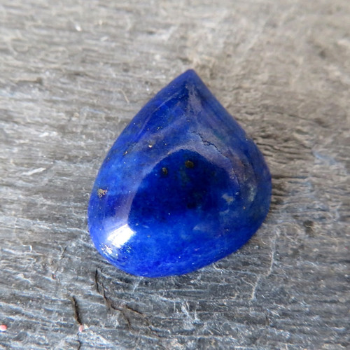 Lapis lazuli Extra, přírodní, kabošon č.2 — foto 1