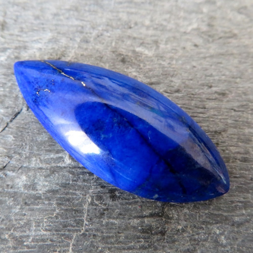 Lapis lazuli Extra, přírodní, kabošon č.3 — foto 1