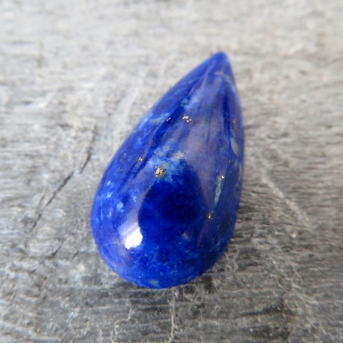 Lapis lazuli Extra, přírodní, kabošon č.8 — foto 1