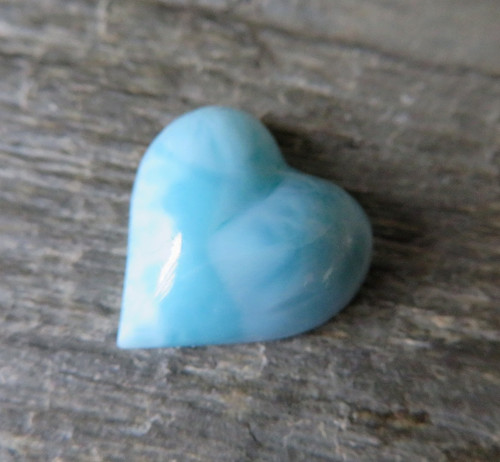 Larimar, kabošonek srdíčko č.4 — foto 1