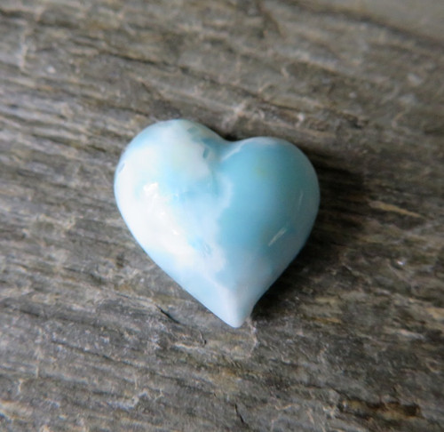 Larimar, kabošonek srdíčko č.7 — foto 1