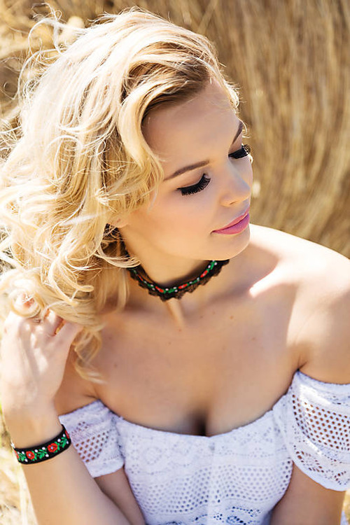 Slovak folklore set (choker + bracelet)